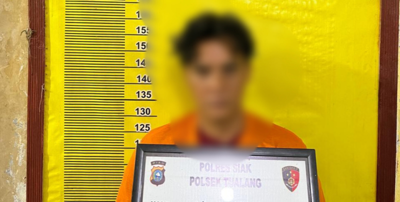 Polsek Tualang Amankan Tersangka Pencuri Kabel di IKPP Perawang